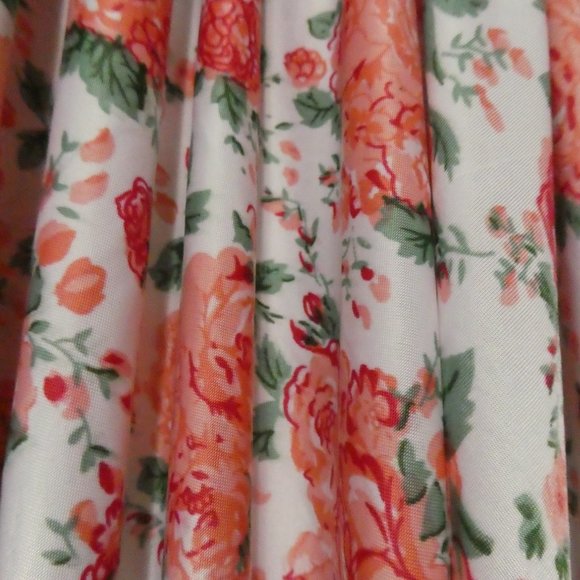 Very Long Pleated Floral Skirt | Stretchy Waistband | Slip-on | NWOT - Picture 5 of 8